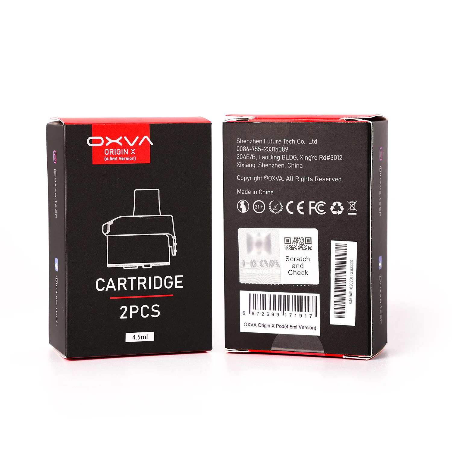 EMPTY CARTRIDGE OXVA ORIGIN X 4.5ML - Image 9