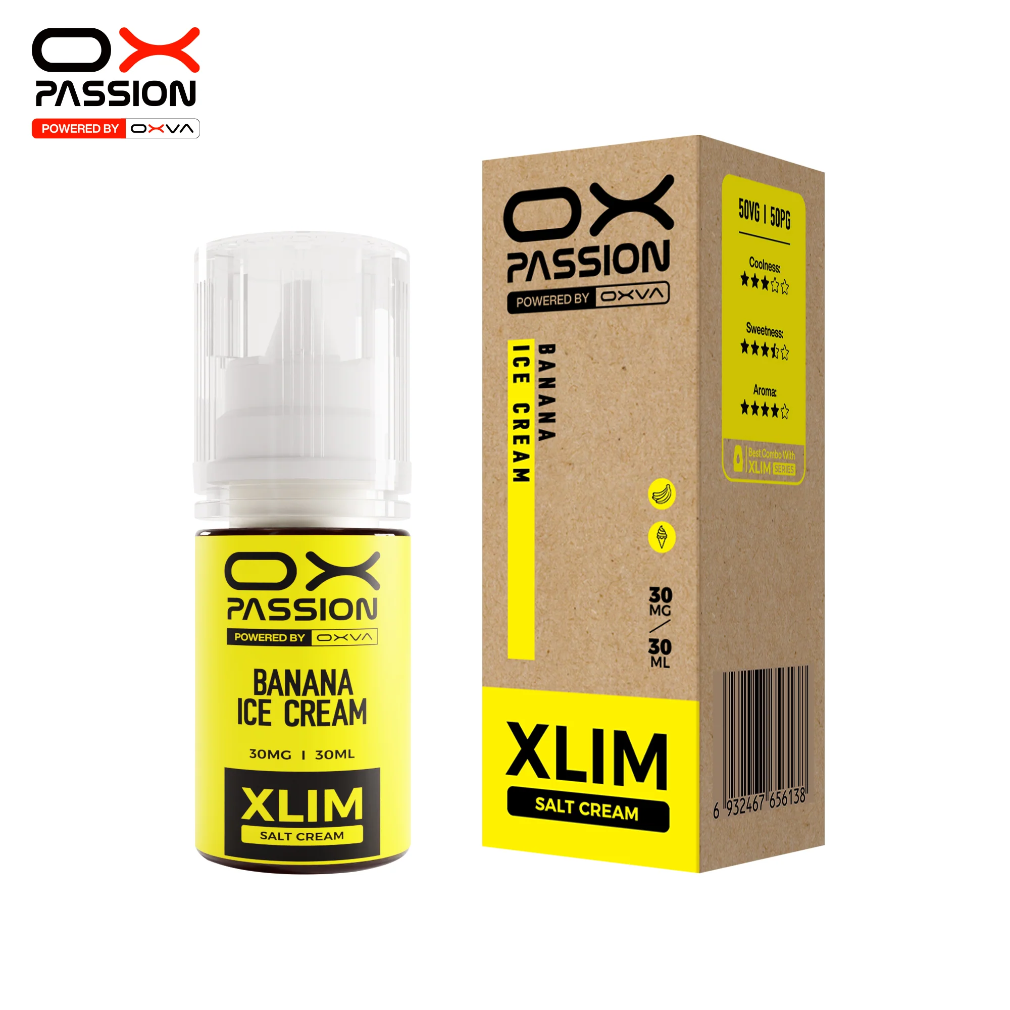 OX PASSION Banana Ice Cream 30ML - Image 3