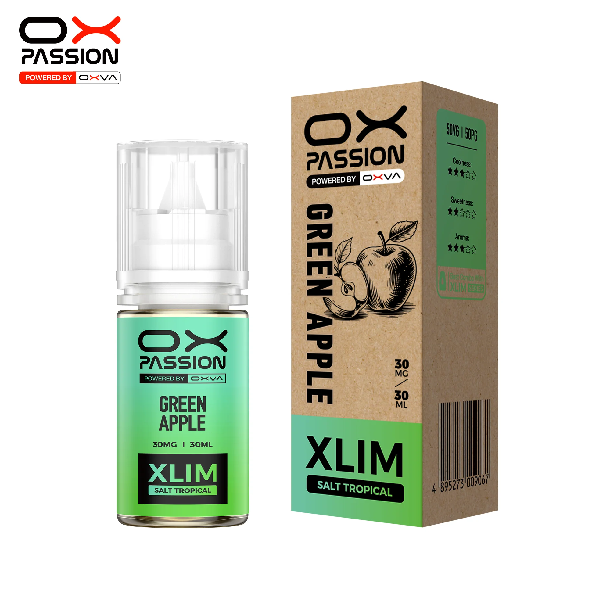 OX PASSION Green Apple 30ML - Image 3