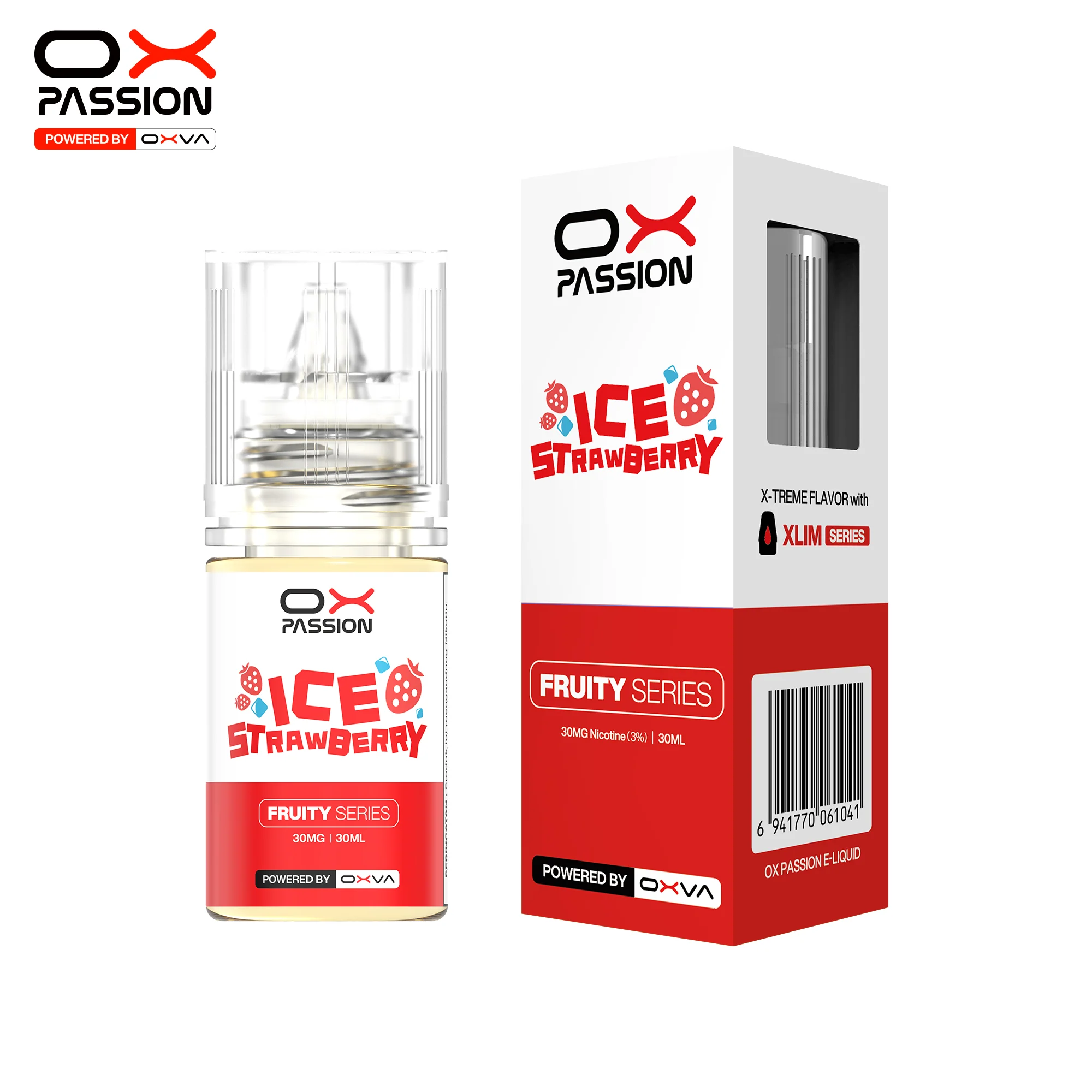 OX PASSION Ice Strawberry 30ML - Image 3