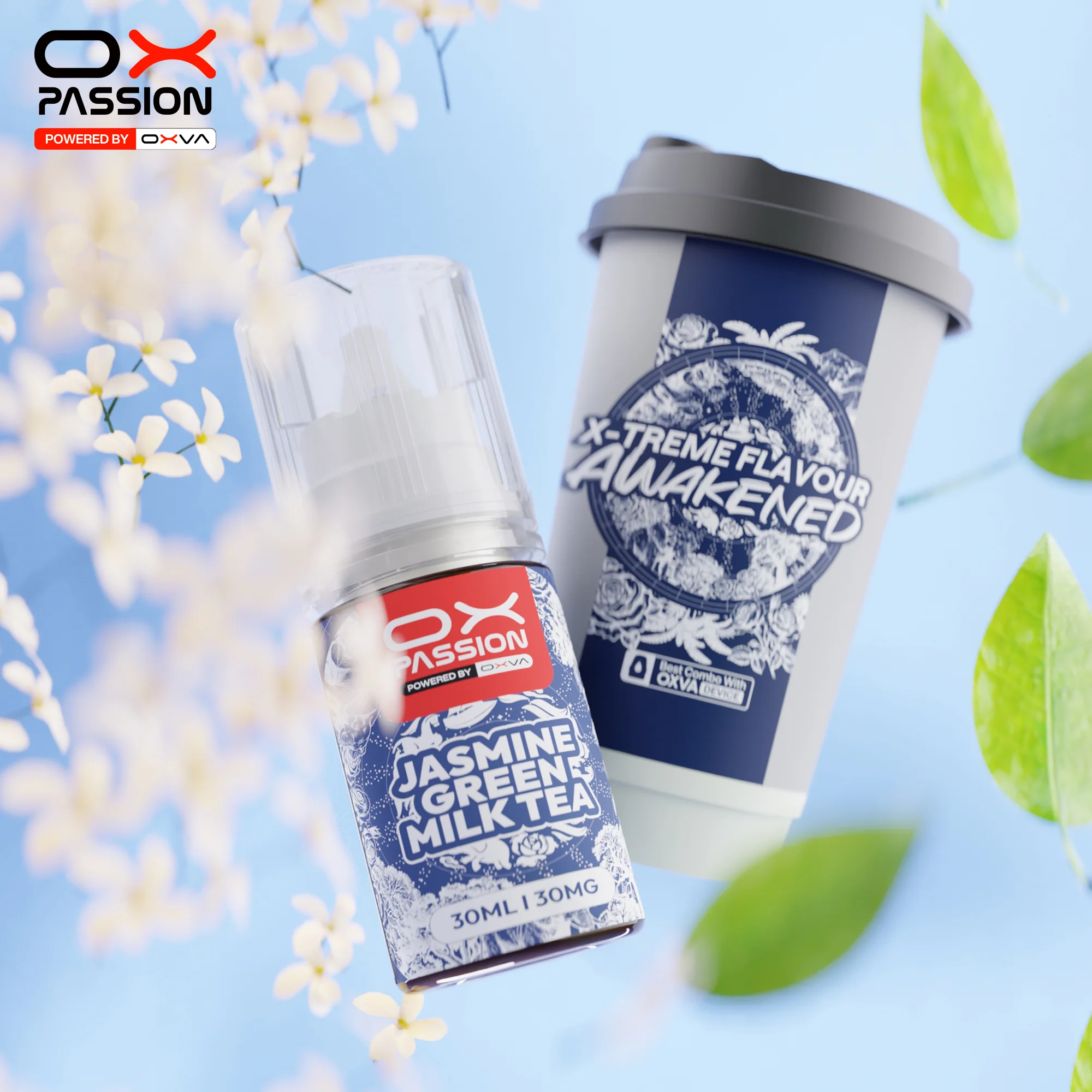 OX PASSION Jasmine Green Milk Tea 30ML