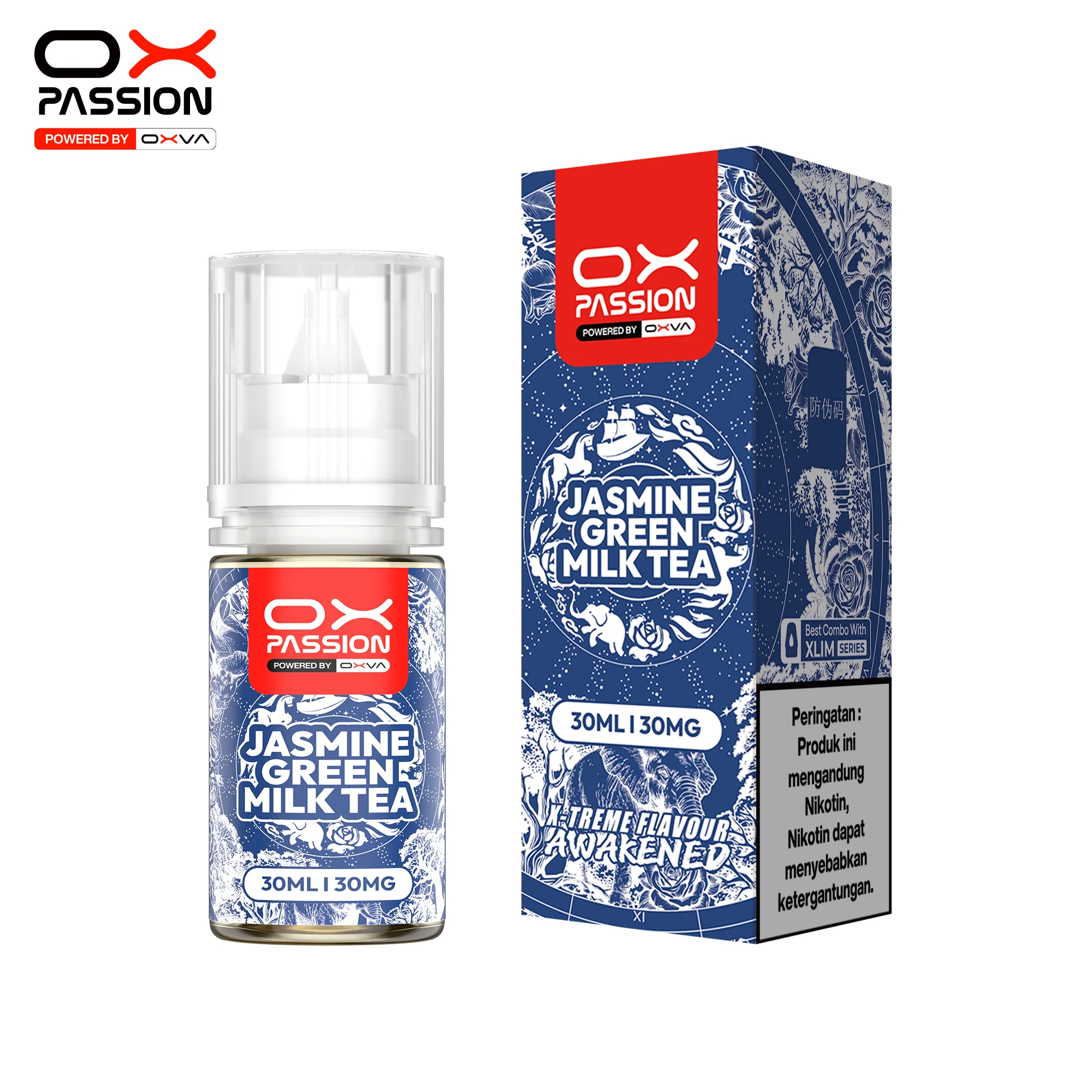 OX PASSION Jasmine Green Milk Tea 30ML - Image 3