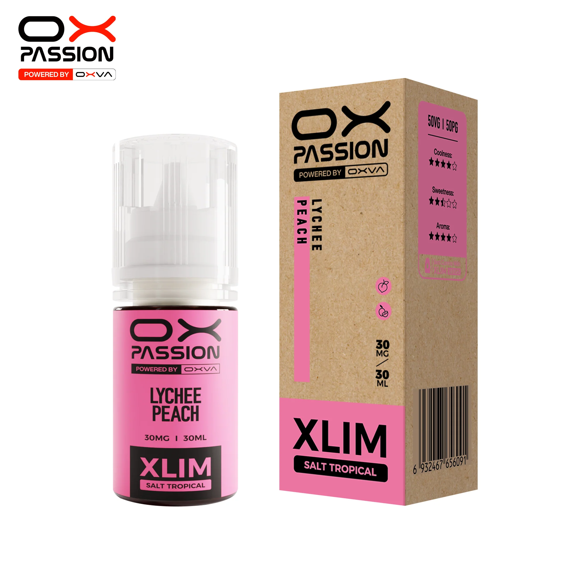 OX PASSION Lychee Peach 30ML - Image 3