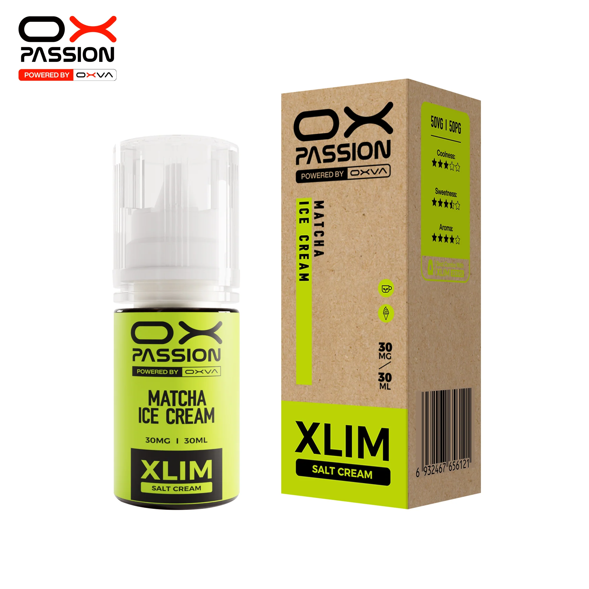 OX PASSION Macha Ice Cream 30ML - Image 3