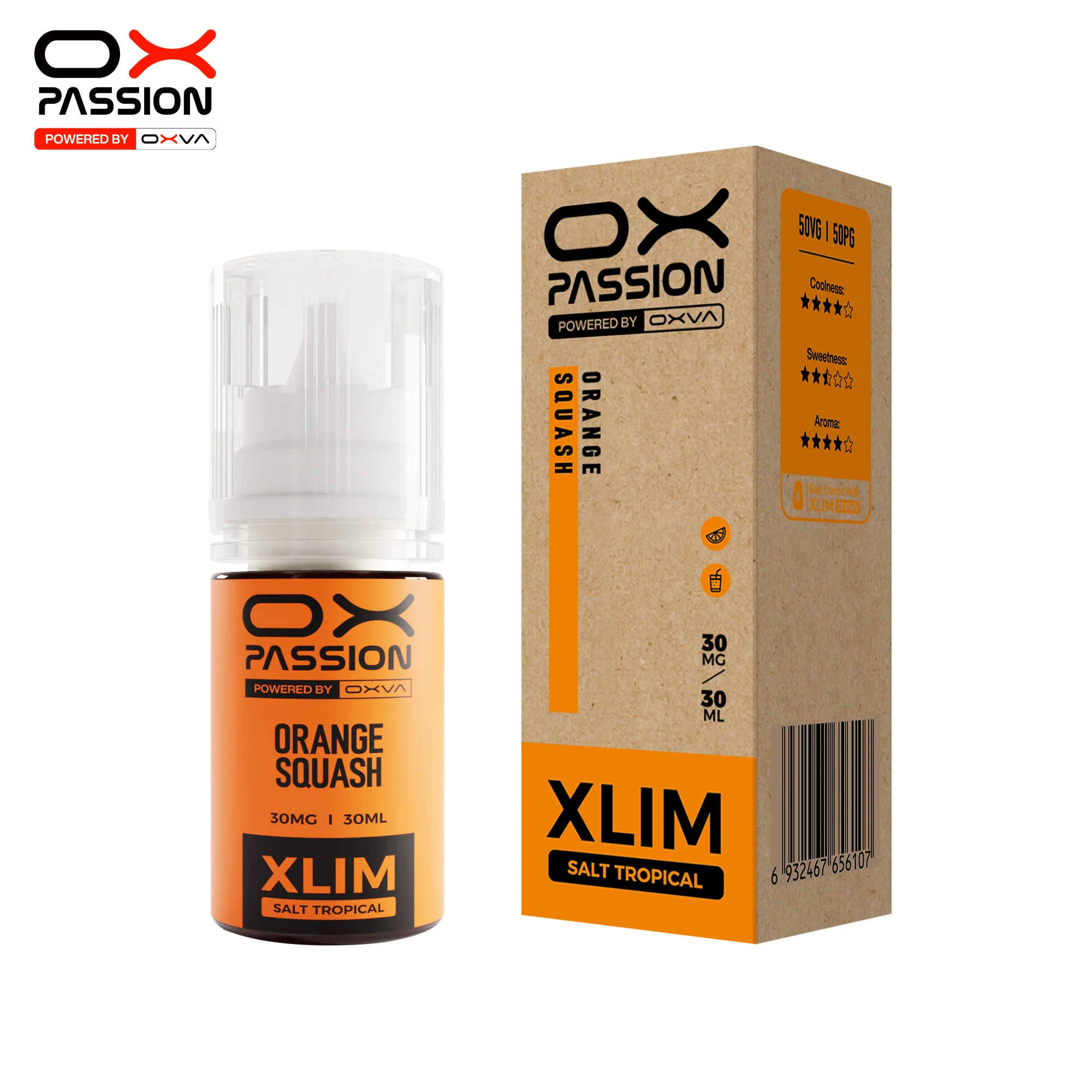 OX PASSION Orange Squash 30ML - Image 3